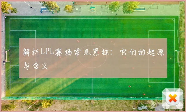 解析LPL赛场常见黑称：它们的起源与含义